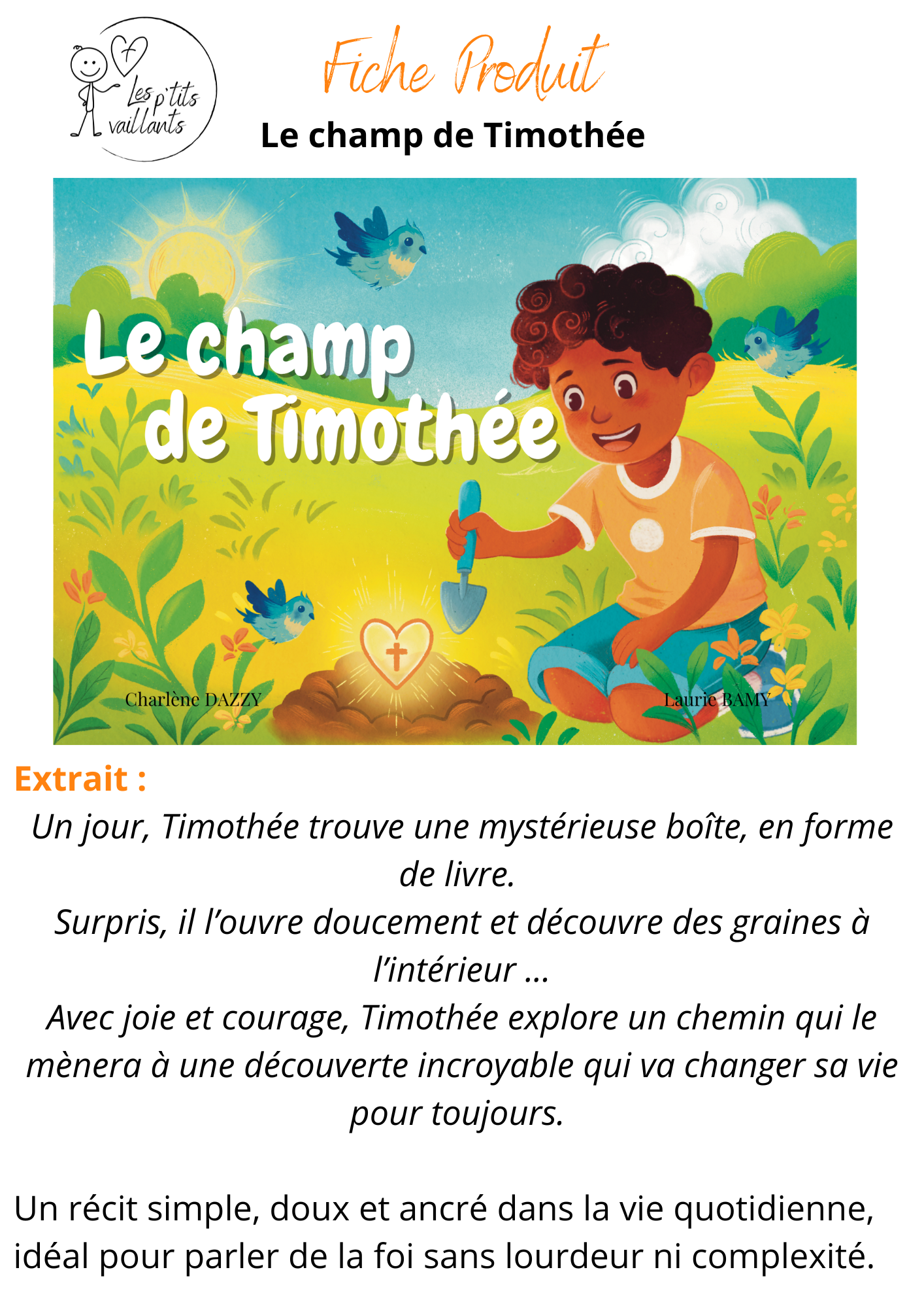 Le Rituel des petits pas avec Timothée