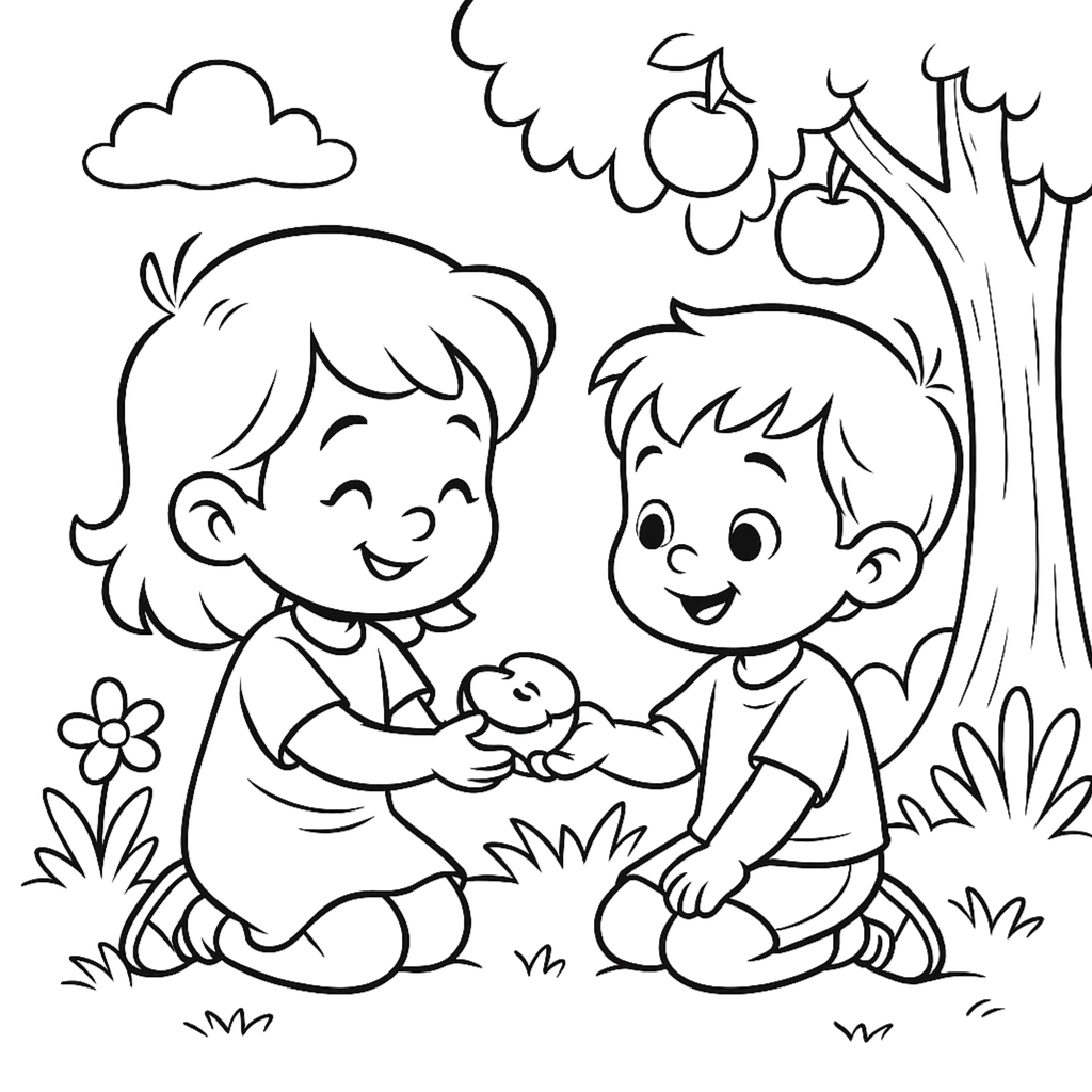 Le petit coloriage des grandes valeurs