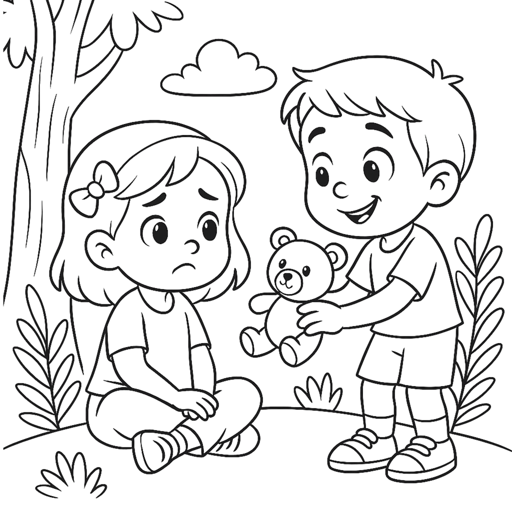 Le petit coloriage des grandes valeurs