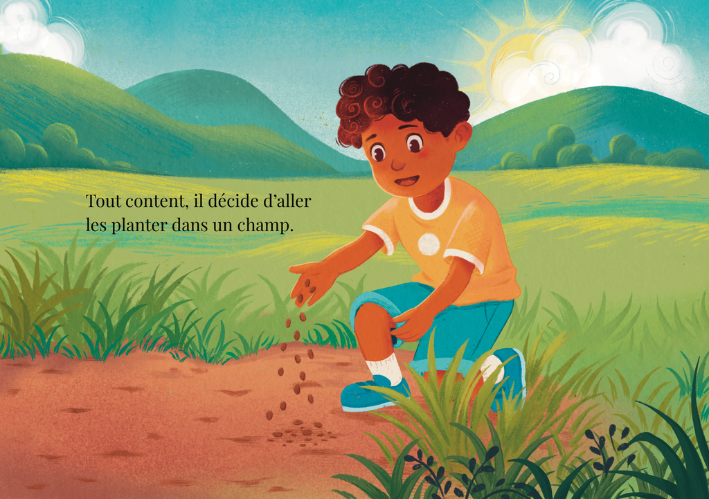 Le champ de Timothée