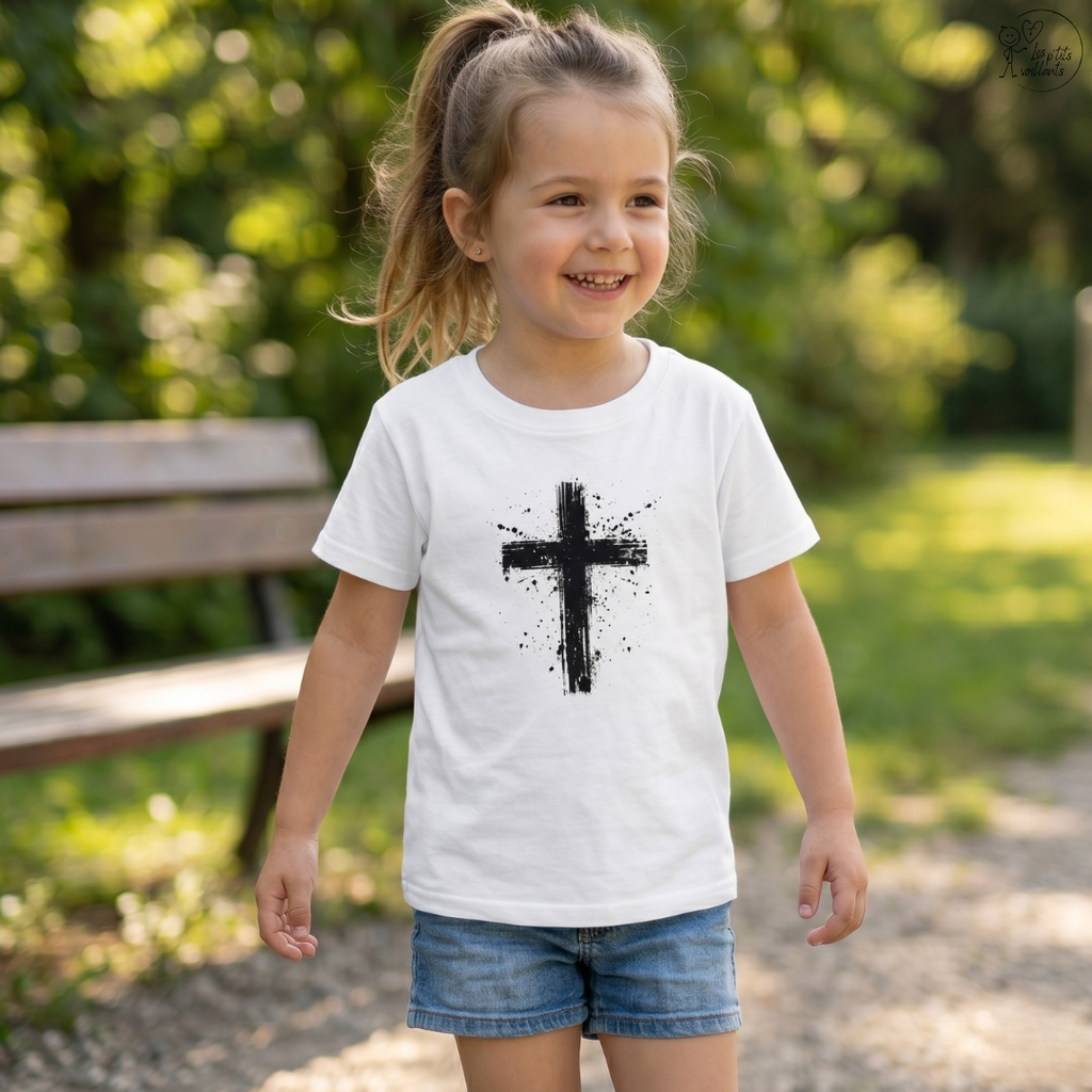 T-shirt Les P'tits Vaillants - Enfant & Adulte