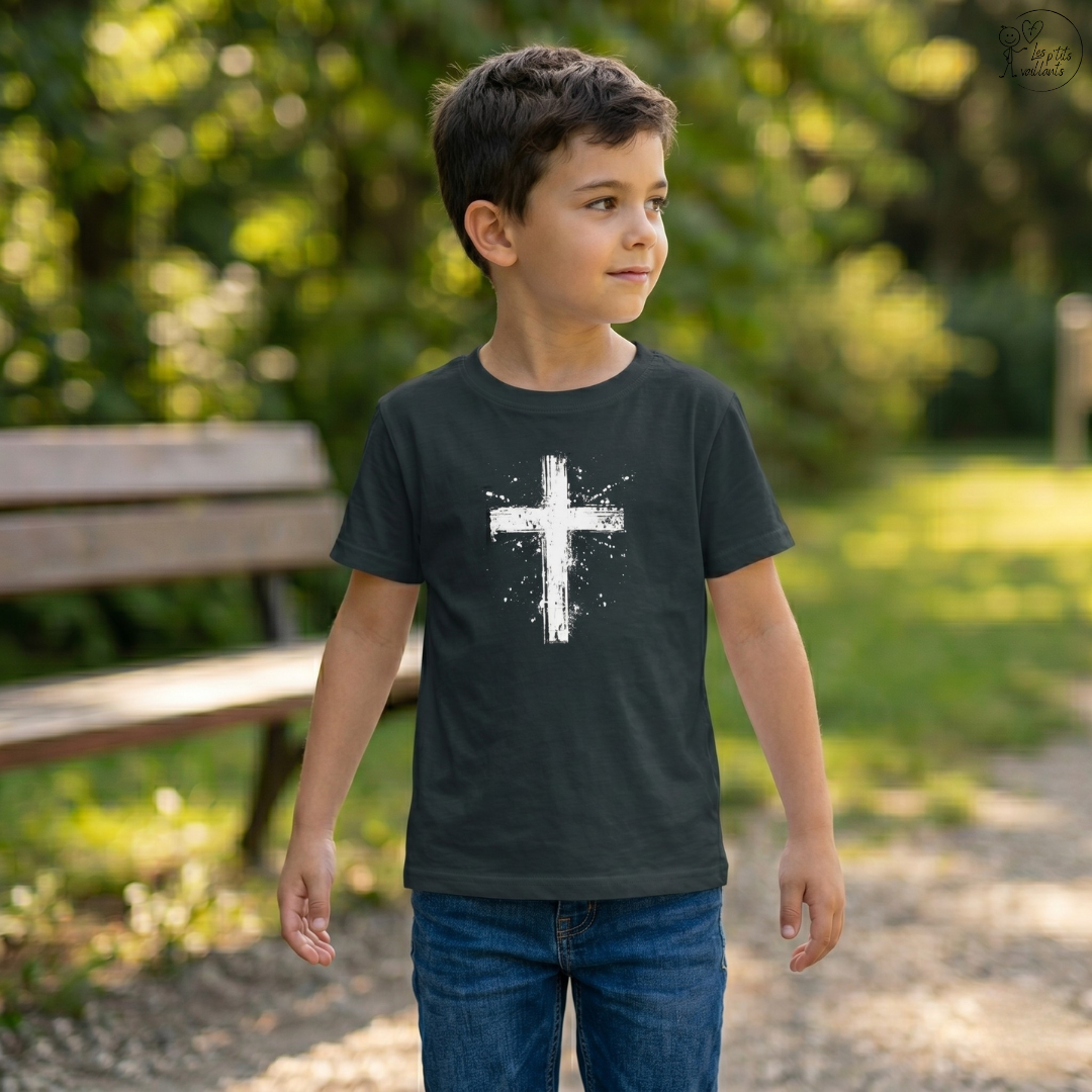 T-shirt Les P'tits Vaillants - Enfant & Adulte